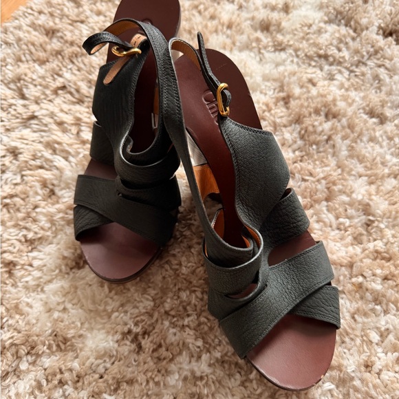 Chloe Shoes - Elegant Black Women's Sandals